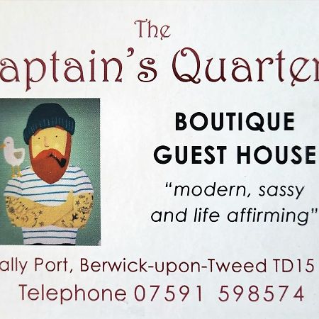 The Captains Quarters Berwick Upon Tweed Exterior photo